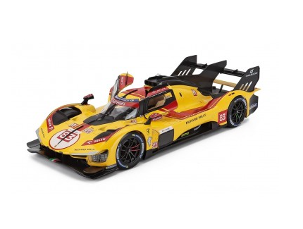 FERRARI 499P N°83 VAINQUEUR 24H DU MANS 2025 BURAGO 1/18°